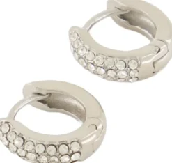 Earrings with crystals