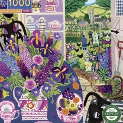 eeBoo - Puslespil 1000 brk - Lavender Kitchen