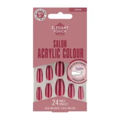 ELEGANT TOUCH COLOUR ACRYLICS BERRY