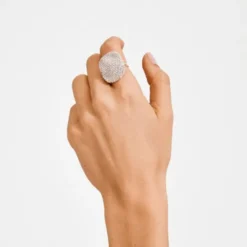 EMBER ring sølvbelagt