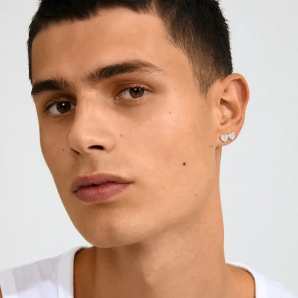 EMMETT earrings silver-plated