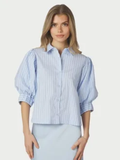 Etta Stripe Stone Shirt