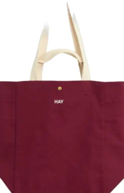Everyday Tote Bag-Medium-Burgundy