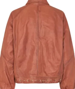 Eye leather bomber