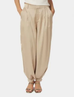Fayla Drapy Satin Balloon Pants