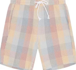 Fig loose seersucker shorts