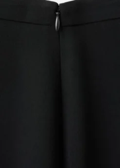 Fine-knit trousers with elastic wai