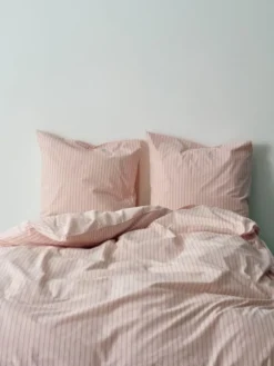 Fineline Duvet Cover-200 x 220-Soft pink