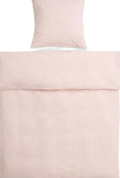 Fineline Duvet Cover-140 x 200-Soft pink
