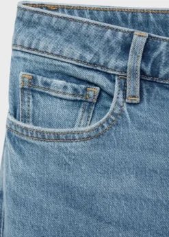Fiona flared mid-rise cotton jeans