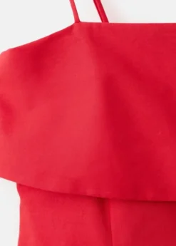 Flared midi-dress