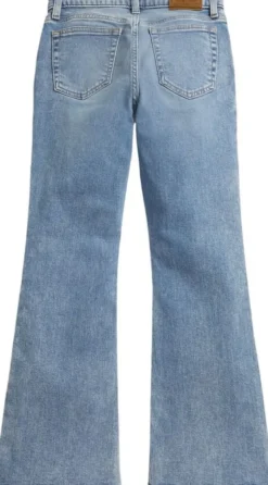 Flared Stretch Denim Jean