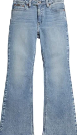 Flared Stretch Denim Jean