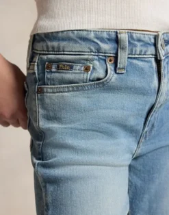 Flared Stretch Denim Jean