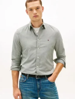 FLEX POPLIN MINI PRINT SF SHIRT