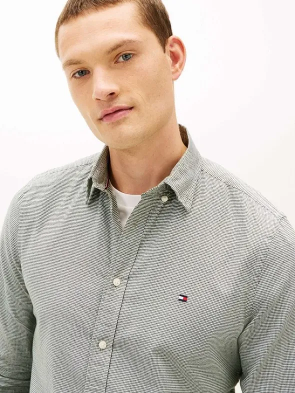 FLEX POPLIN MINI PRINT SF SHIRT