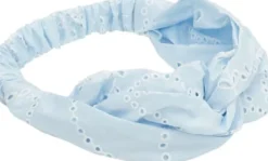 Floral Broderie Twist Headband