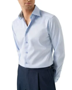 Floral Effect Signature Twill Shirt