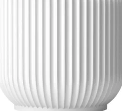 Flower pot large, white