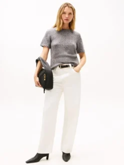 FLUFFY C-NK PETIT S/S SWT