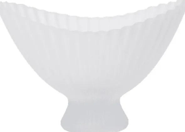 Fountain Glass Bowl - 28 - Frosted