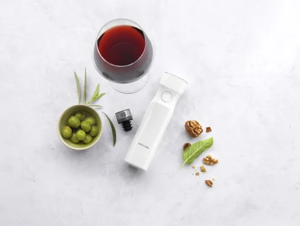 Fresh & Save Vakuum vinförslutar set 3 Graa