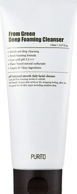 From Green Deep Foaming Cleanser