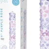 GLAS - PURPLE ROSE NUBBY DILDO