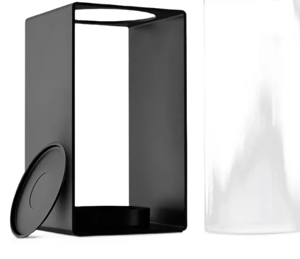 Glow Lanterne 30 cm Black