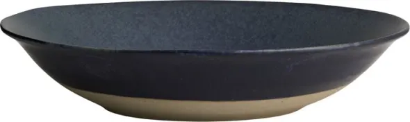 GRAINY salad plate, dark blue