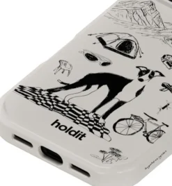 Graphic Print Case MagSafe iPhone 17 Pro Wool Gray