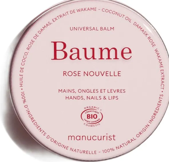 Green Nail Care Balm Rose Nouvelle 30g