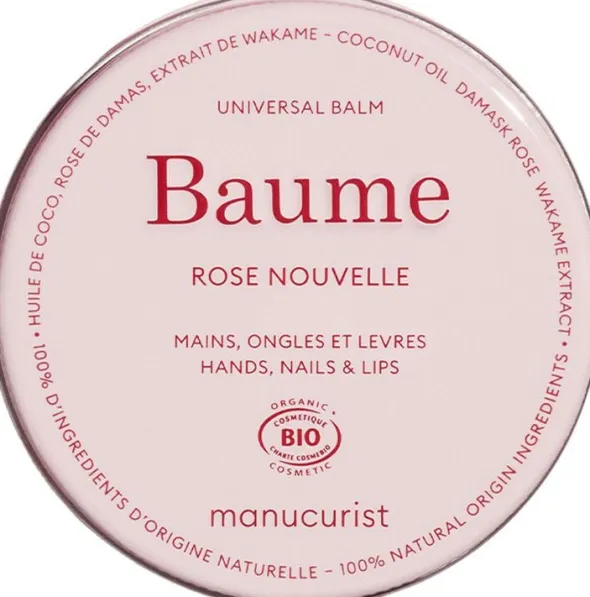 Green Nail Care Balm Rose Nouvelle 30g