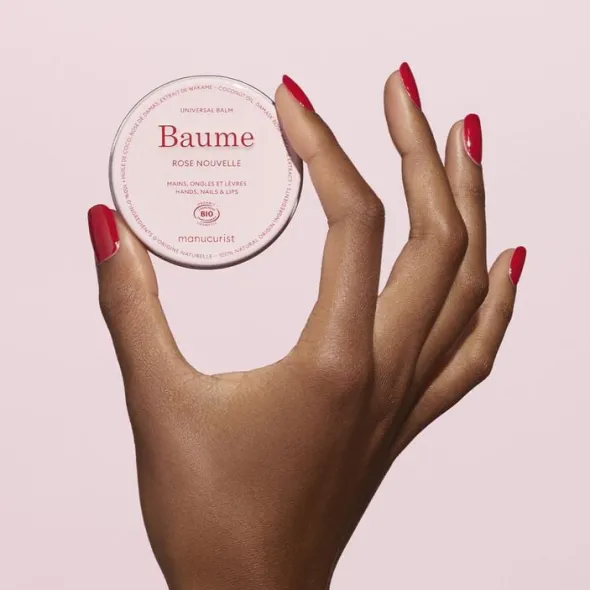 Green Nail Care Balm Rose Nouvelle 30g