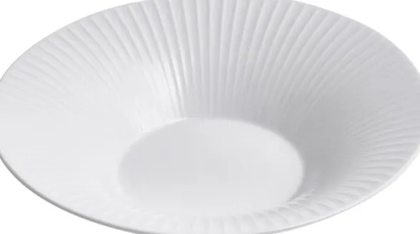 Hammershøi dyb tallerken 26 cm. hvid