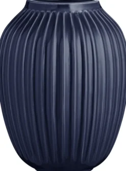Hammershøi vase H25 Indigo