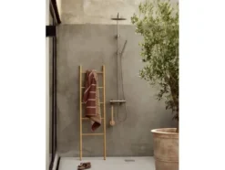 Handduk Sauna 50x100 White/Soft Grey/Eucalyptus
