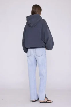 HARVEY SWEATSHIRT - DARK WASHED BLACK