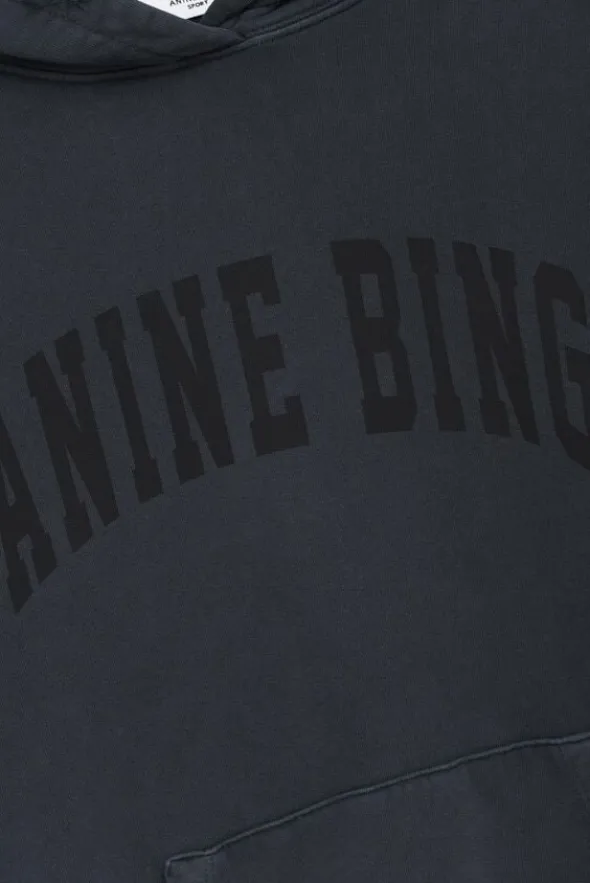 HARVEY SWEATSHIRT - DARK WASHED BLACK