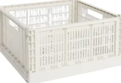 HAY Colour Crate-Large Square-Off-white
