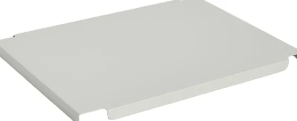 HAY Colour Crate Lid Metal-Medium-Grey
