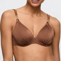 Hello Sunset padded bikini top heartshape