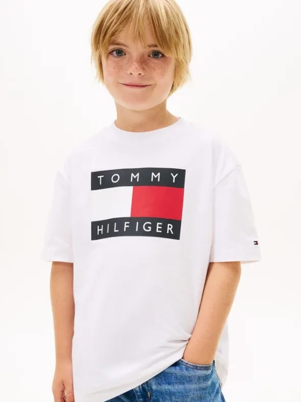 Heritage Flag Print Jersey T-Shirt