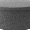 Hide Storage Pouf Large