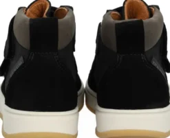 High-top TEX-sneaker i læder