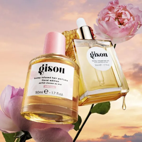Honey Infused Hair Perfume Édition florale - Rose sauvage/Vildros