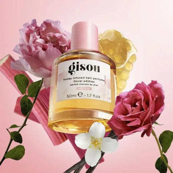 Honey Infused Hair Perfume Édition florale - Rose sauvage/Vildros