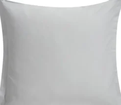 Hotel Cotton Sateen Lt Gray Pillowcase
