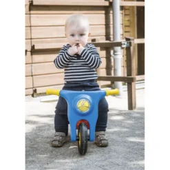 HP Motorcykel m/gummihjul