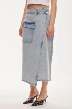 Isla denim skirt